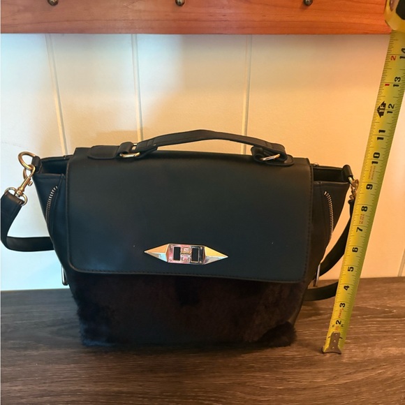 Rampage Handbags - Black Convertable Hand Bag